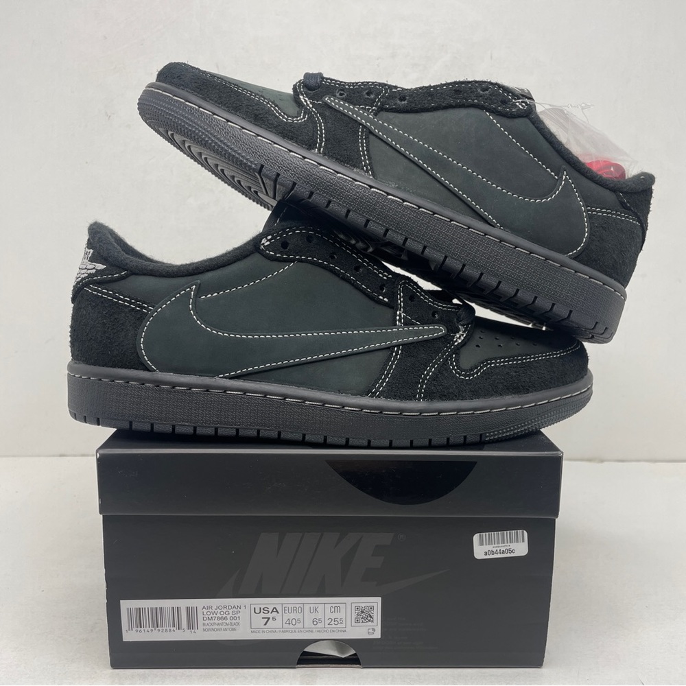 Nike Air Jordan 1 Retro Low SP Travis Scott “Black Phantom” 2023 - Picture 1 of 4